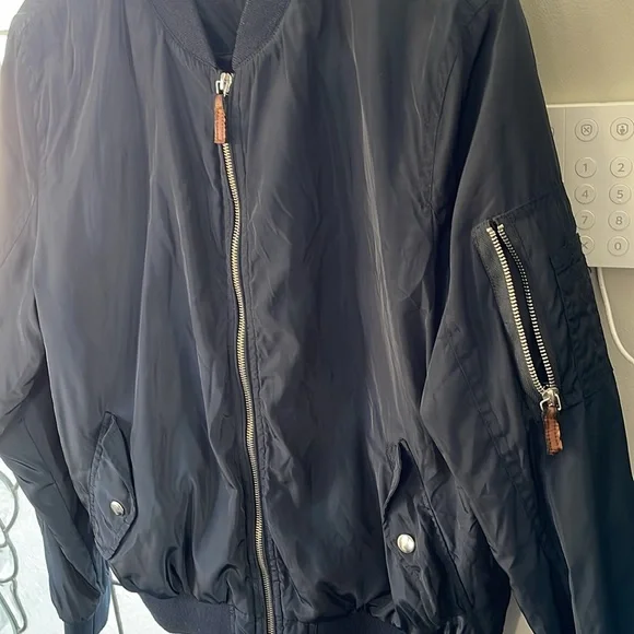 Atmosphere jacket very good condition. Navy blue size 10. - Picture 4 of 4